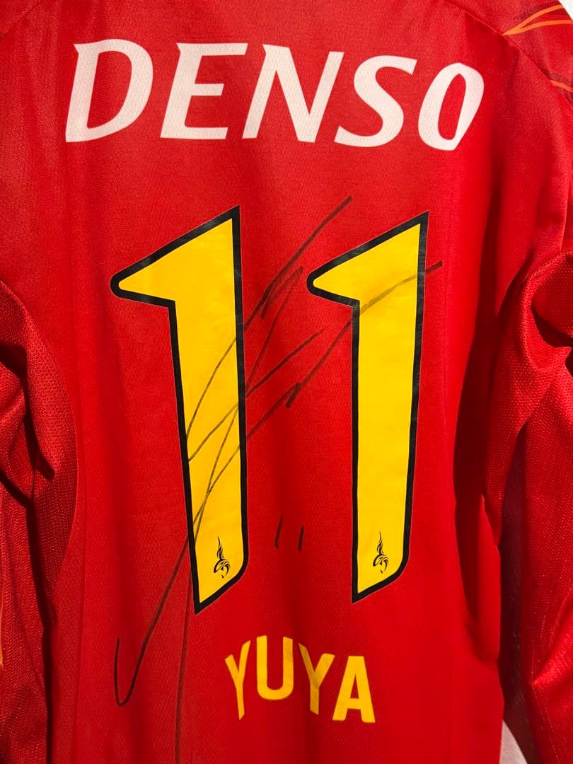 山岸祐也選手 オーセンティックユニフォーム サイン入り 長袖 Lサイズ