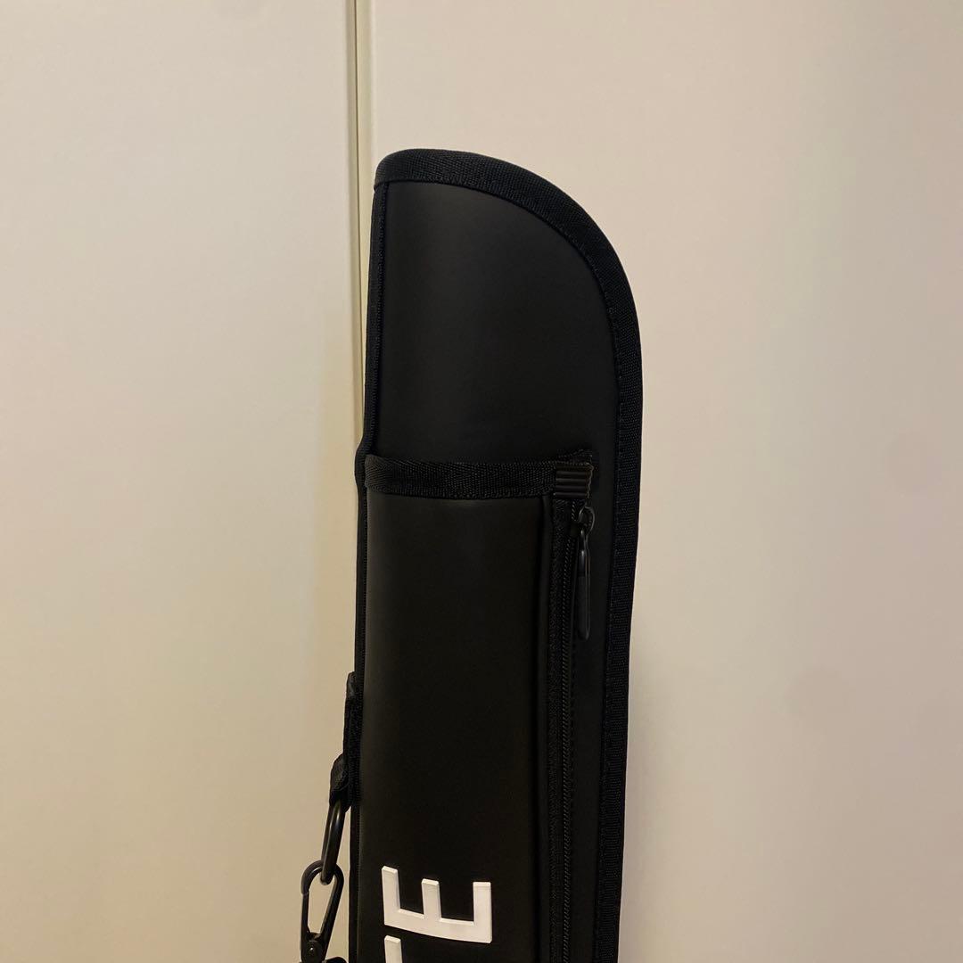 【人気 希少】デサント クラブケース 自立型 ゴルフ ブラック DESCENTE