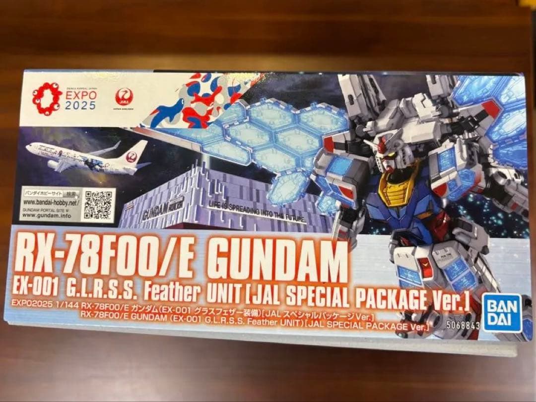 RX-78F00/E GUNDAM 万博　JAL