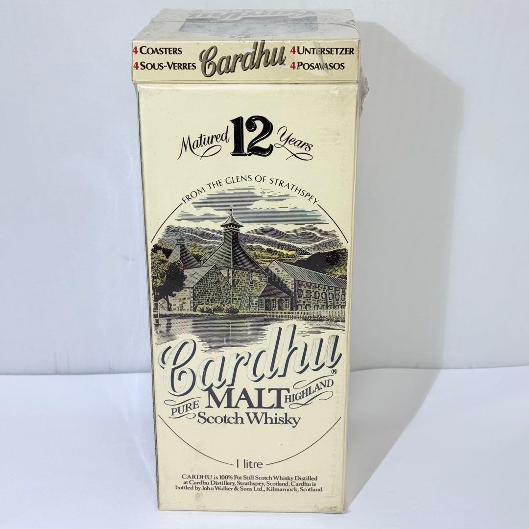 未開封 レア Cardhu カーデュ ウイスキー 43% 1L オールドボトル