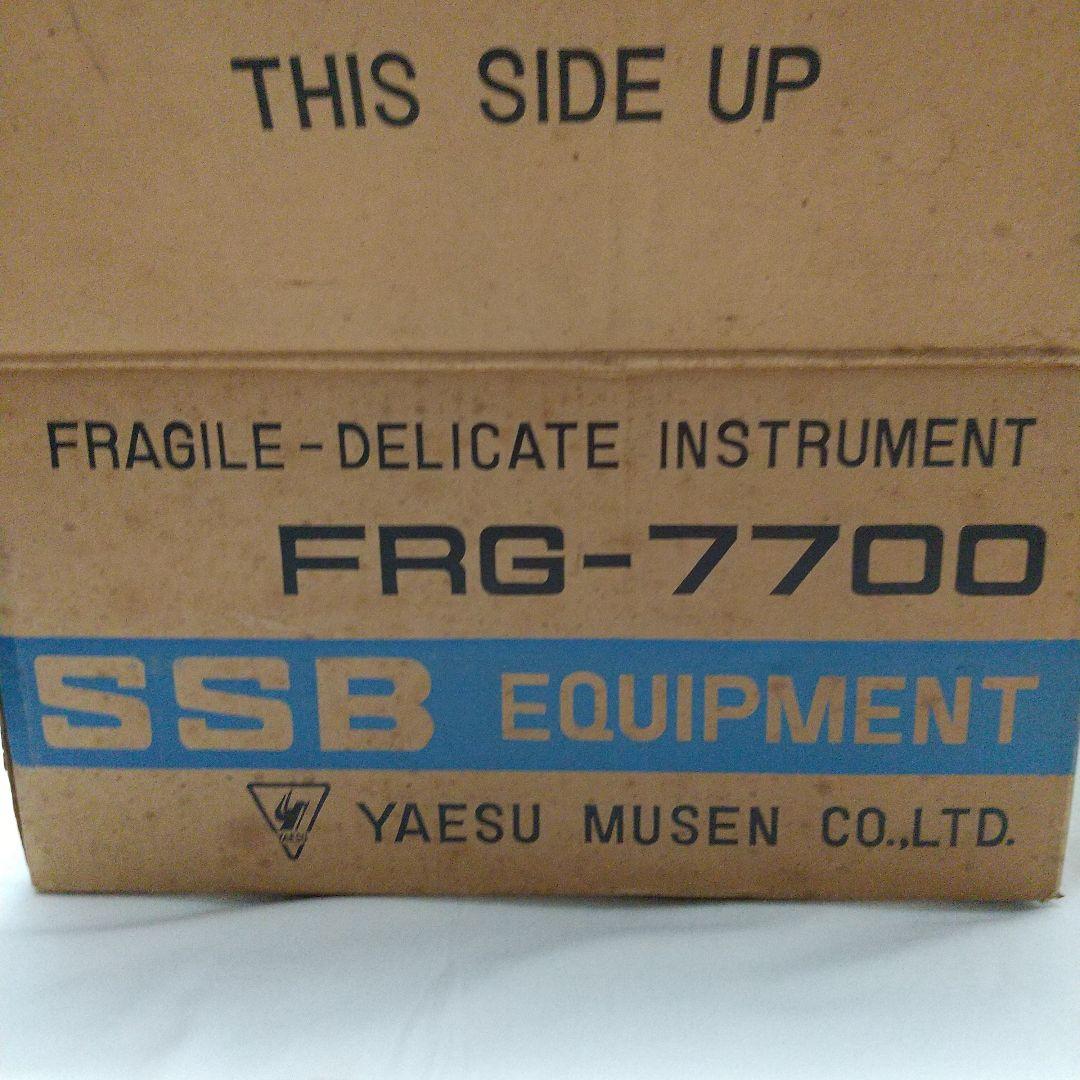 ヤエス 受信機 FRG-7700＋アンテナチューナー FRT-7700のセット