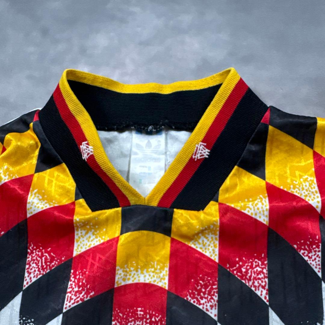 adidas デサント90s ドイツユニフォーム　マテウス　クリンスマンR95.