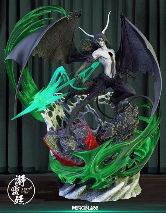 BLEACH 黒衣少年図 ウルキオラ ガレージキット ガレキ スタチュー⑧