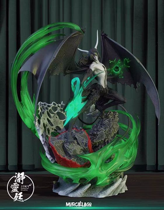 BLEACH 黒衣少年図 ウルキオラ ガレージキット ガレキ スタチュー⑧