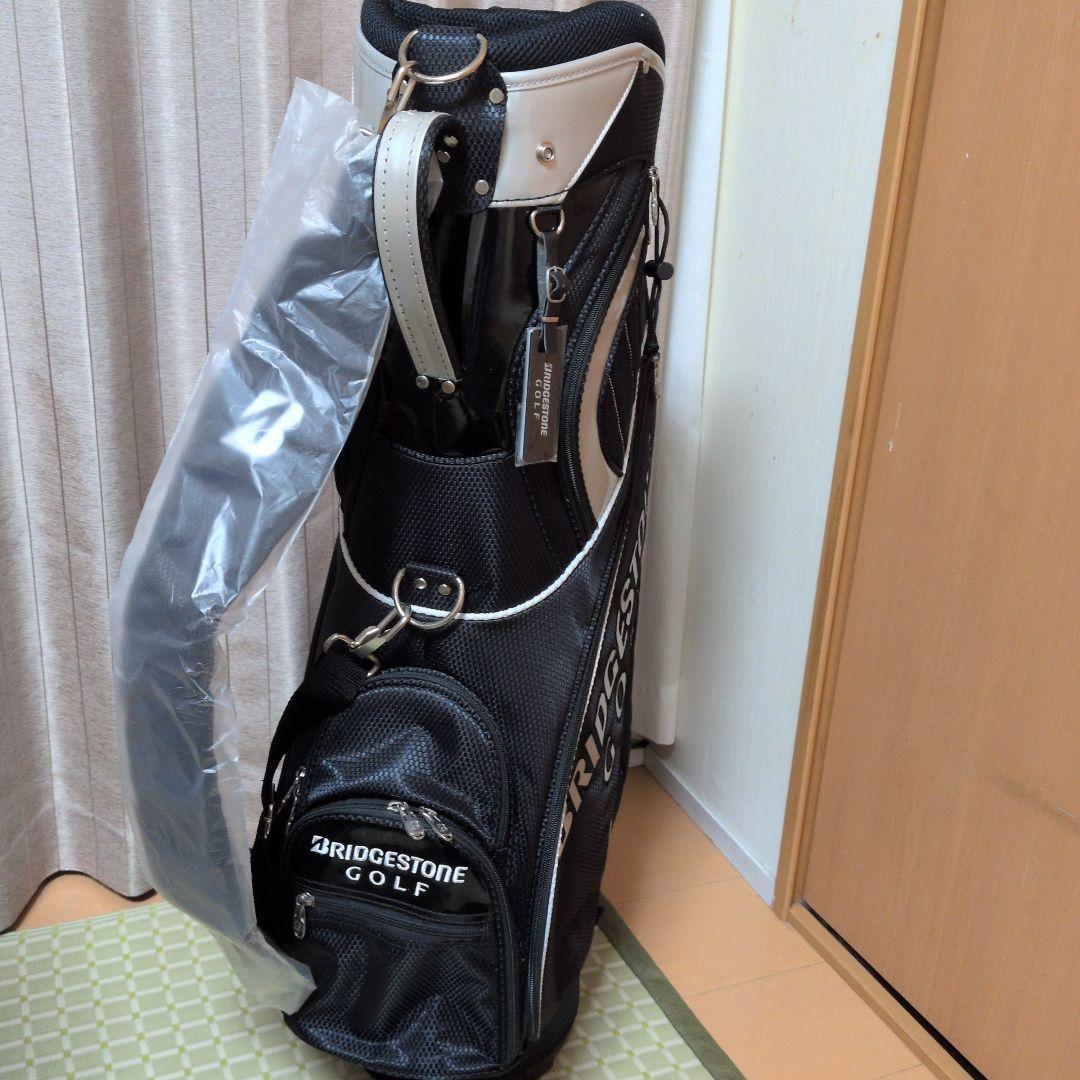 BRIDGESTONE ゴルフ キャディバッグ ゴルフバッグブラック