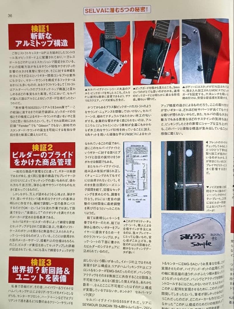 ギター Selva Ignight 545