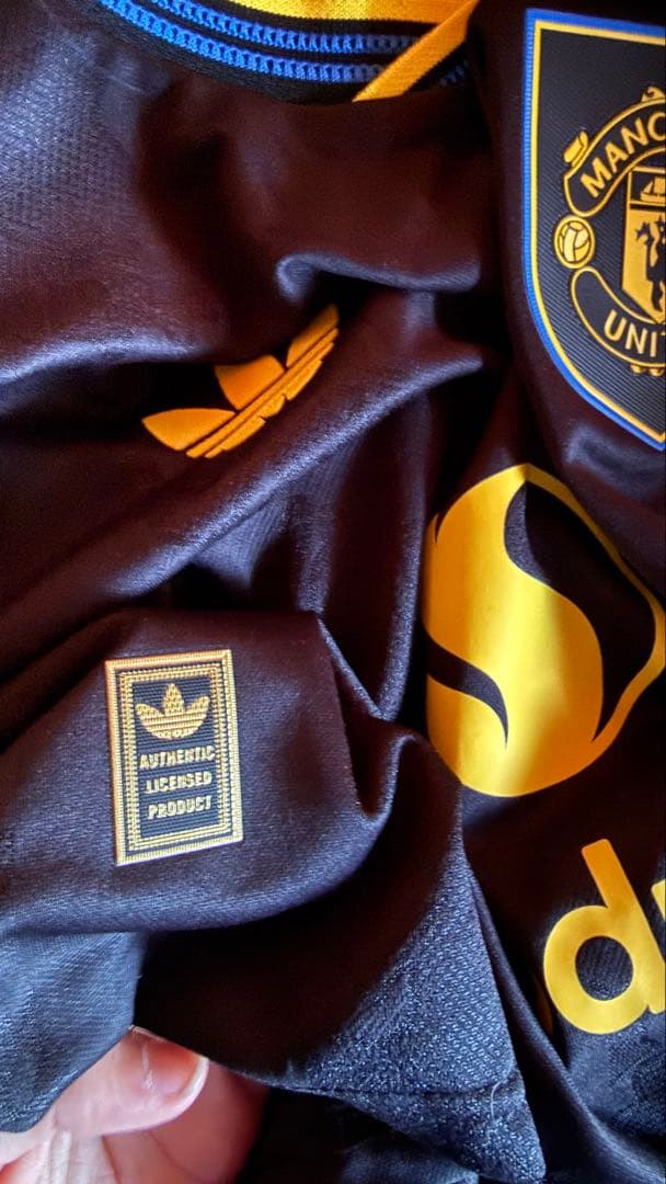 マンチェスターユナイテッド 3rd ユニ 黒