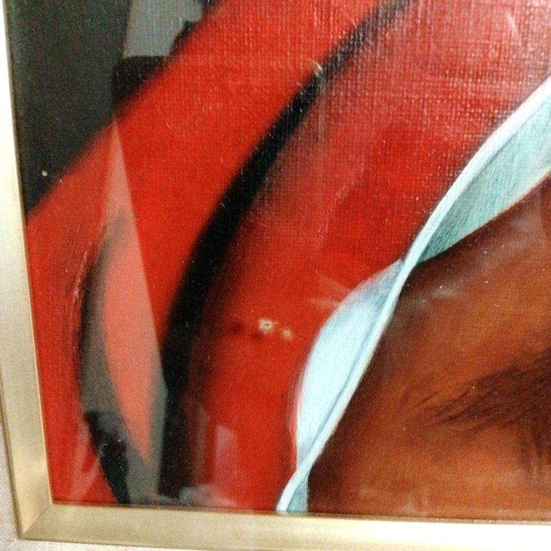 達磨大師　馬堀遠州　油彩