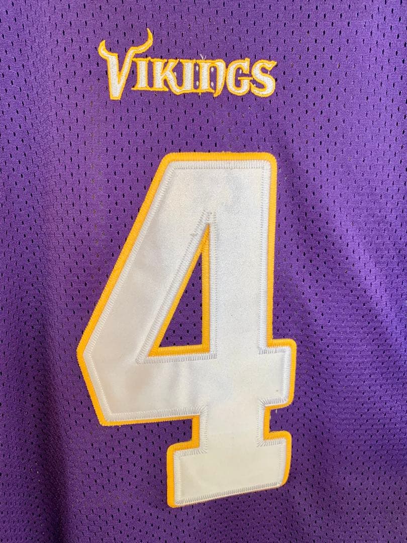 NFL MINバイキングス ブレットファーヴ autoオーセンティックジャージー