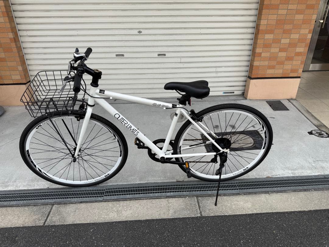 55 自転車 大阪市 【引取り限定】 28インチ 変速付き