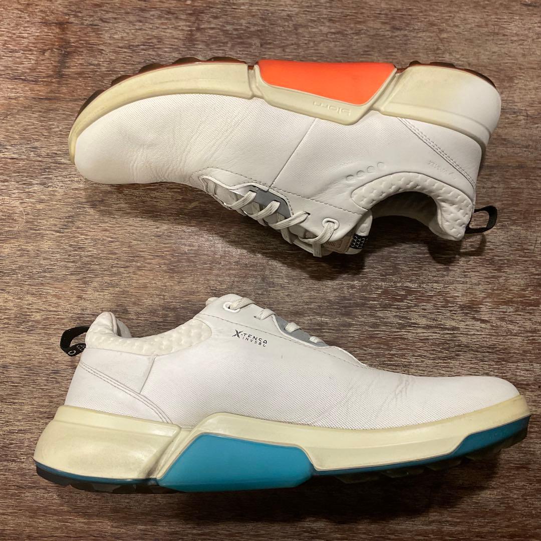 エコー ゴルフシューズ スパイクレス 24.5cm バイオム ハイブリッド4