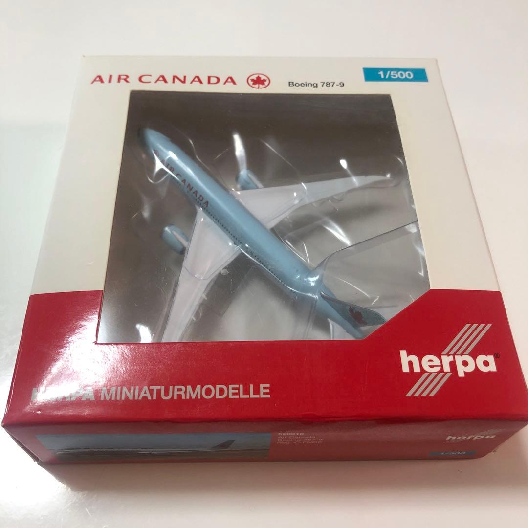 匿名★未開封★エアカナダ B787-9 herpa 1/500 模型 プラモデル