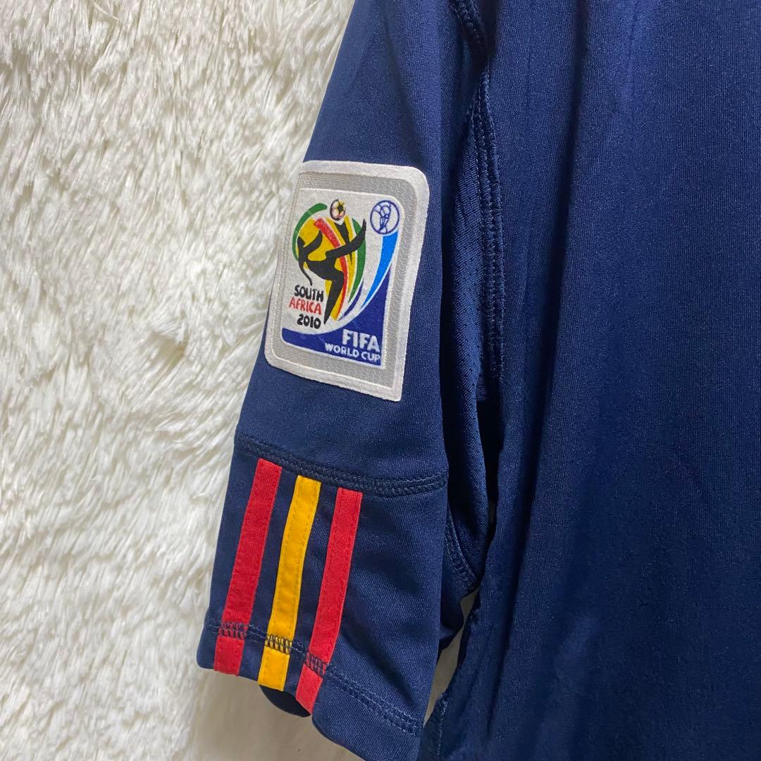 美品　南アフリカワールドカップ スペイン代表 ユニフォーム　決勝モデル　アウェイ