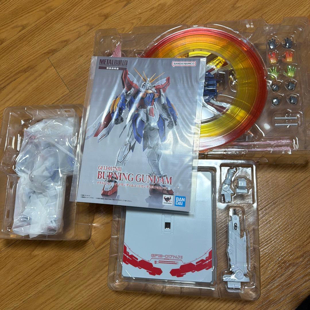 L BUILD ゴッドガンダム＆ゴッドガンダム弐（セカンド）　開封品