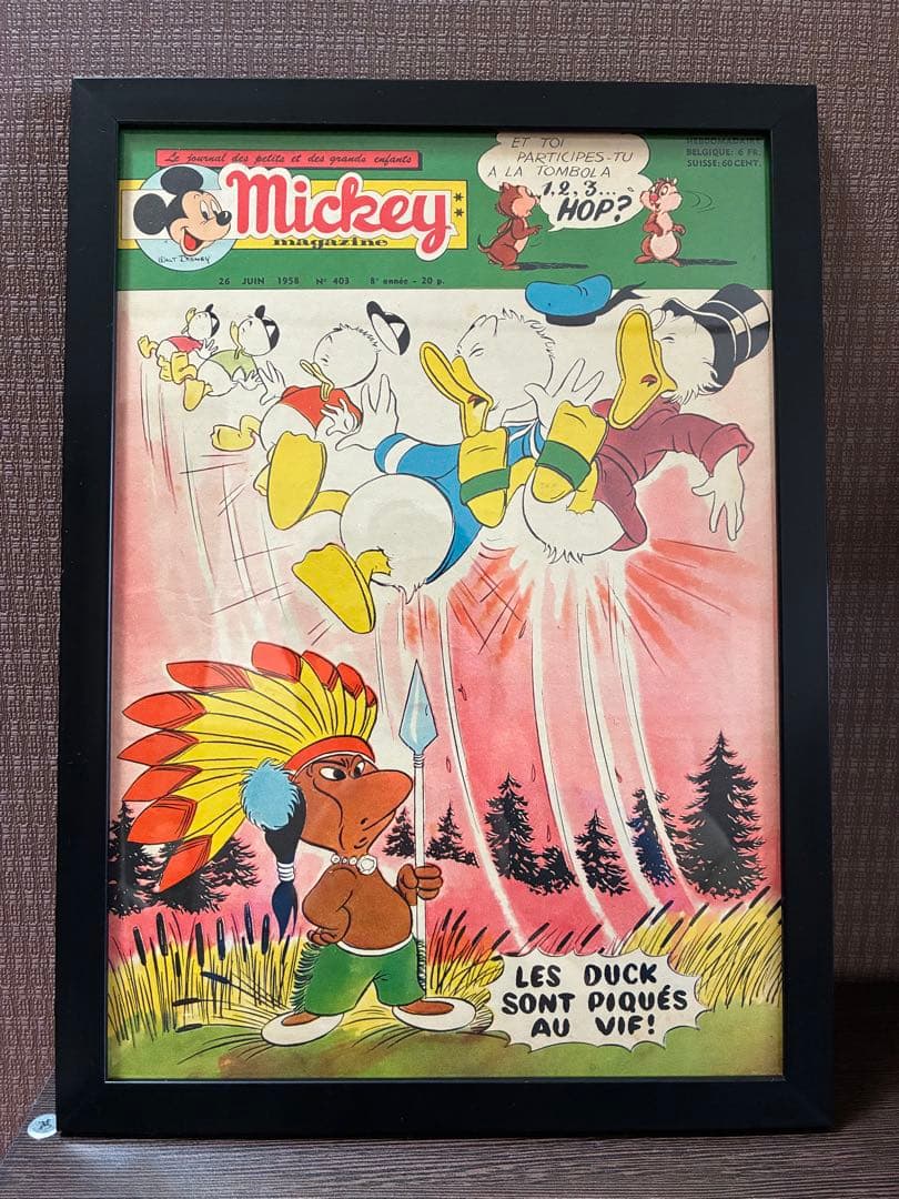 [希少　50s] 1958年 mickey magazine No.403