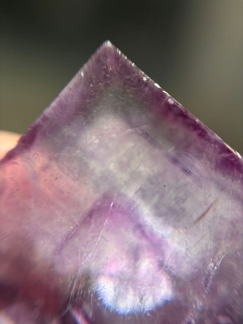 し*ま様 中国　ヤオガンシャン　パープルブルー　フローライト　結晶　原石　鉱物標