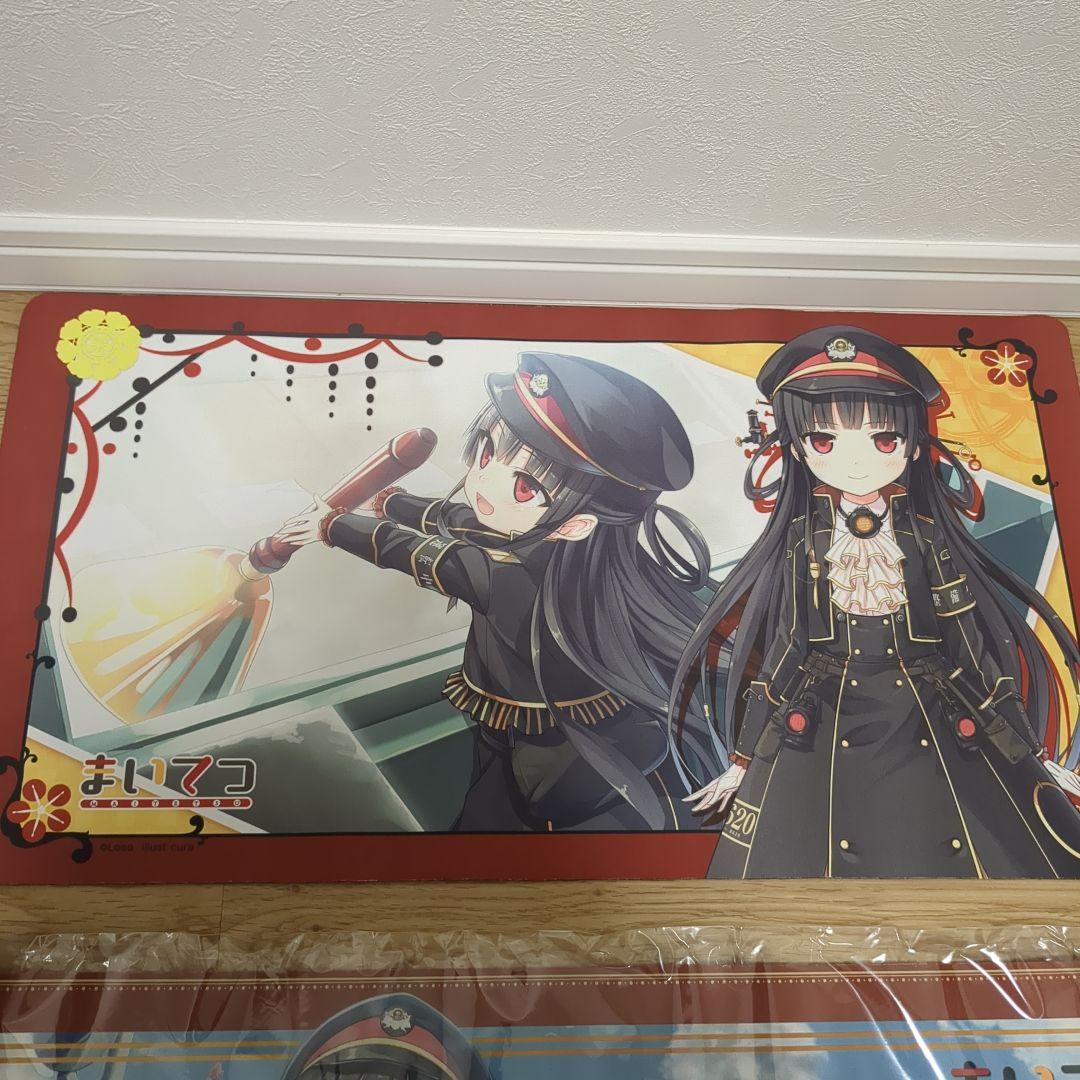 ねくねっとガールズ　ラバーマット　まいてつ　　ハチロク　3点セット