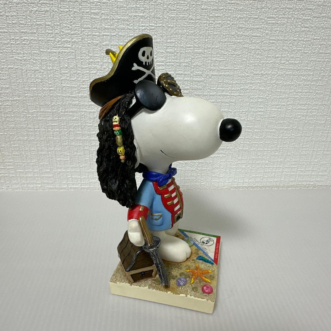 スヌーピー snoopy peanuts westland 置物　海賊