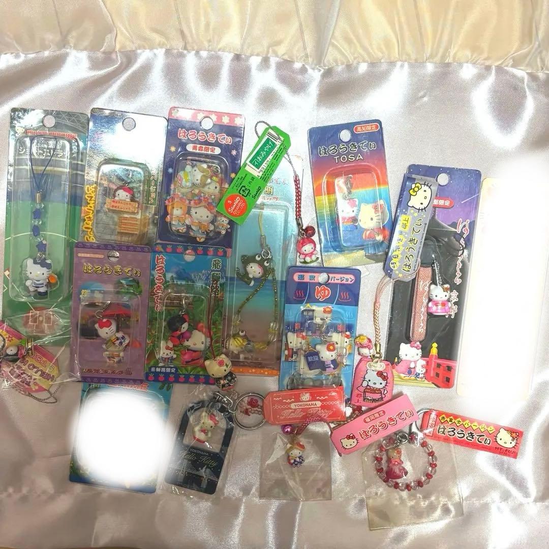 ご当地キティ ストラップ 根付け レア まとめ売り