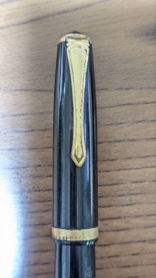 現状品◆パイロット 古いレバーフィラー式万年筆 14Kペン先 サイズ3