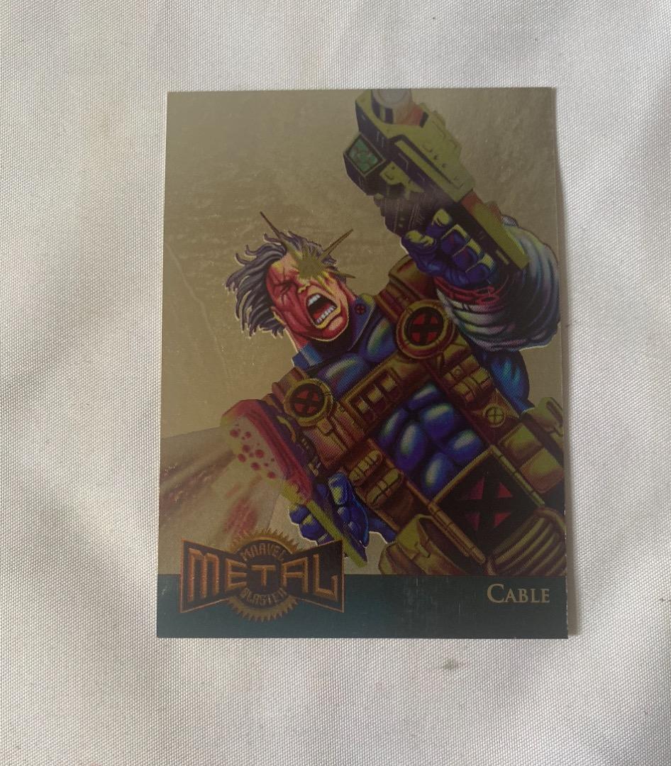 1995 Marvel メタルケーブルゴールドブラスター