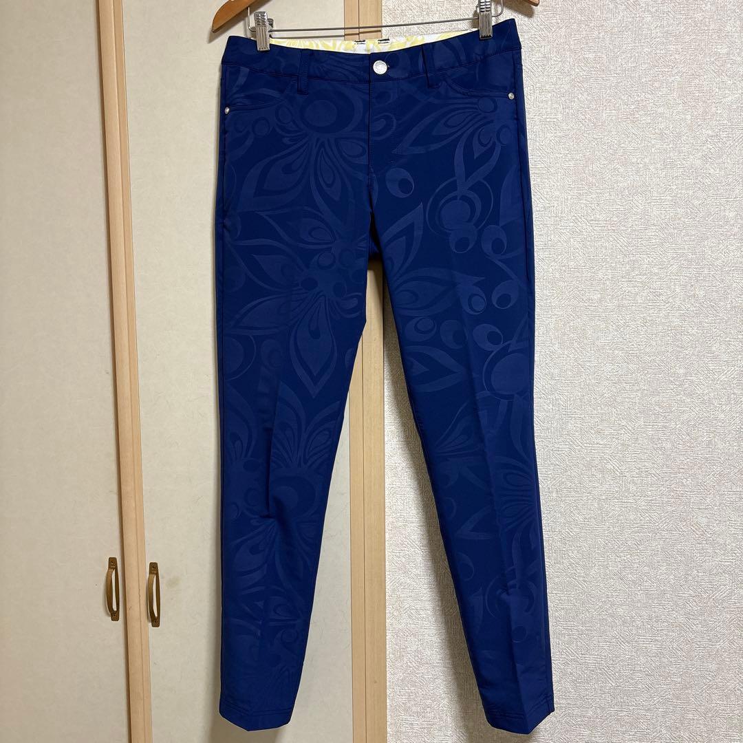 ラウドマウス　ゴルフ ポロシャツ パンツ 2点セット ネイビー　L/L