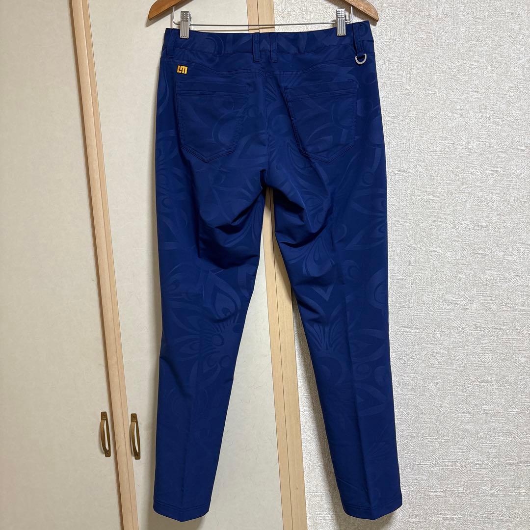 ラウドマウス　ゴルフ ポロシャツ パンツ 2点セット ネイビー　L/L