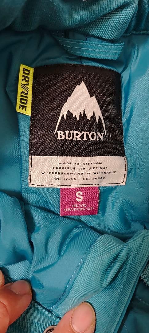 burton スノーボードウェア セットS130