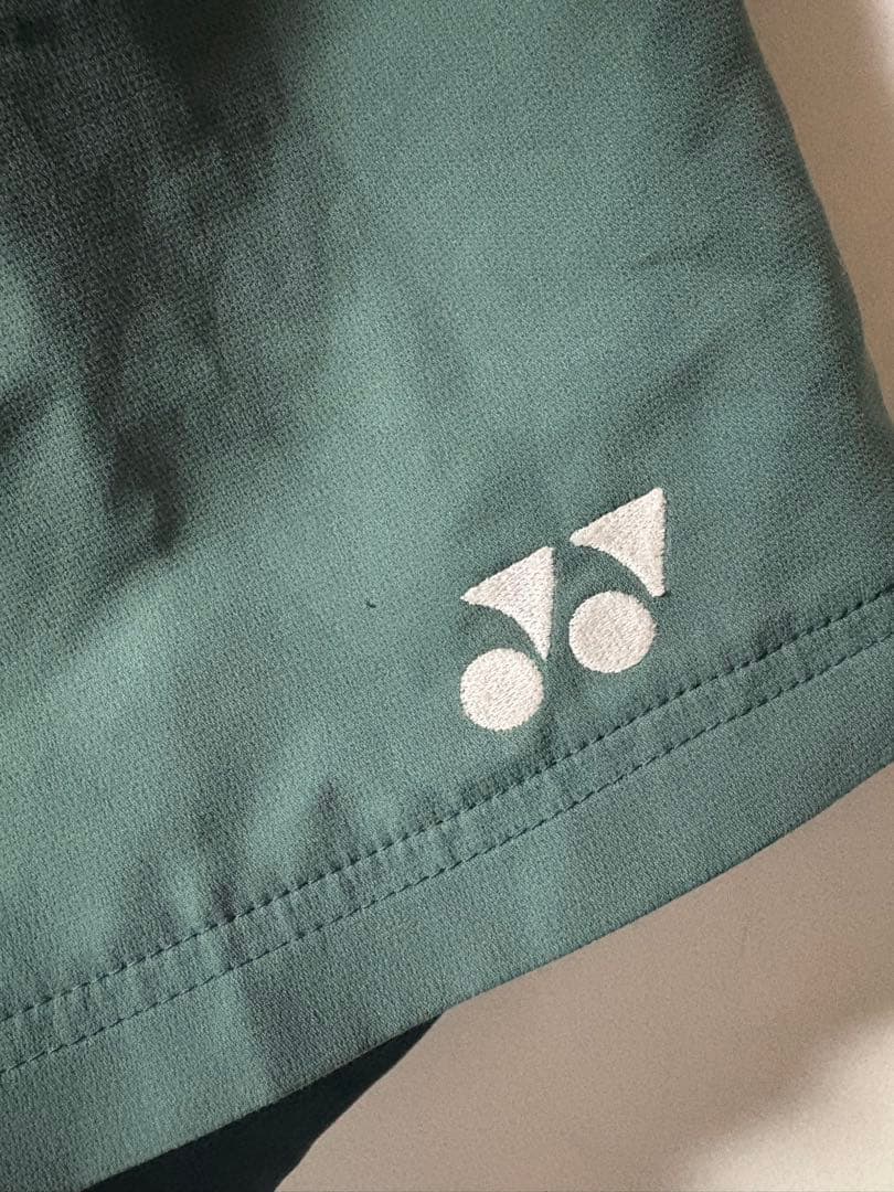 YONEX グリーン ハーフパンツ