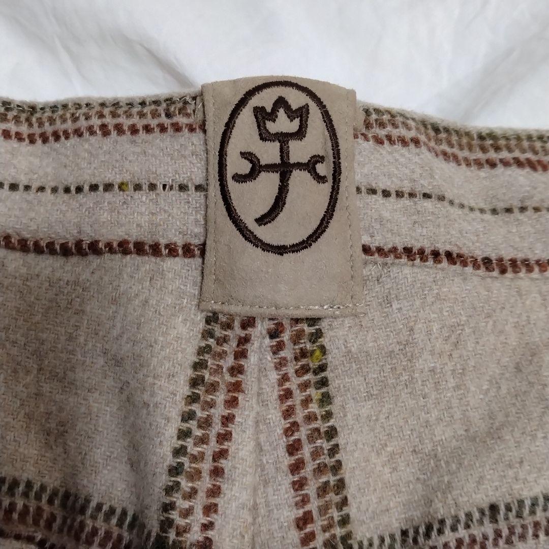 【新品未使用 サイズ90】カステルバジャック ウールパンツ ゴルフ メガチェック