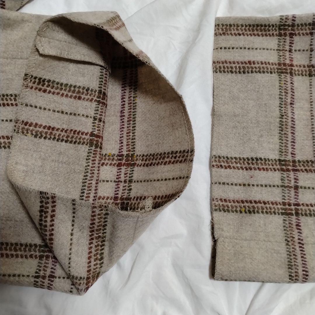 【新品未使用 サイズ90】カステルバジャック ウールパンツ ゴルフ メガチェック