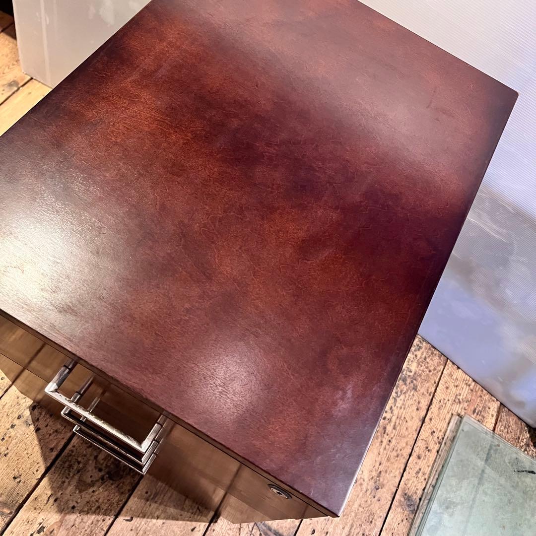 収納シェルフ（サイドワゴン）デスクワゴン　木製　キャスター付き