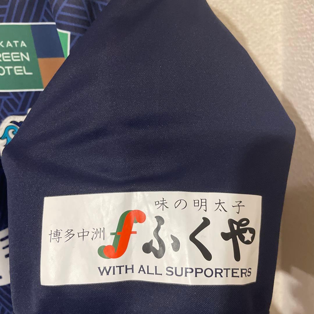 アビスパ福岡2024オーセンティックユニフォーム　88番松岡大起