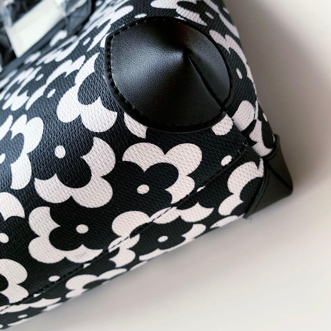 パーリーゲイツ PEARLY GATES カートバッグ フラワー ジオメトリック