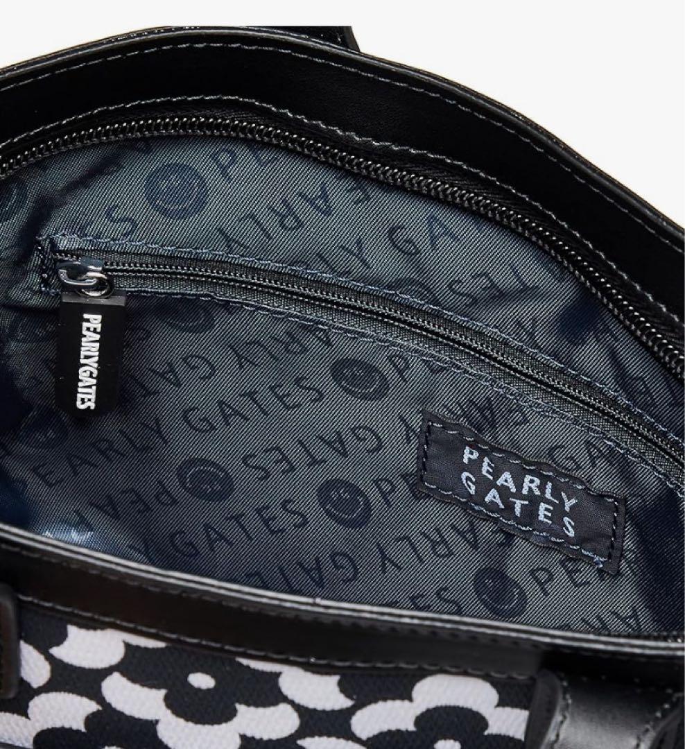 パーリーゲイツ PEARLY GATES カートバッグ フラワー ジオメトリック