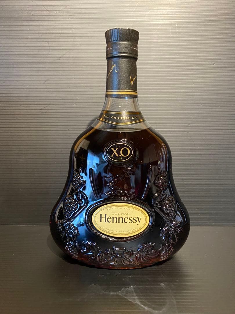 Hennessy XOコニャック700ml ＋クリスタルミニチュア付 2点セット