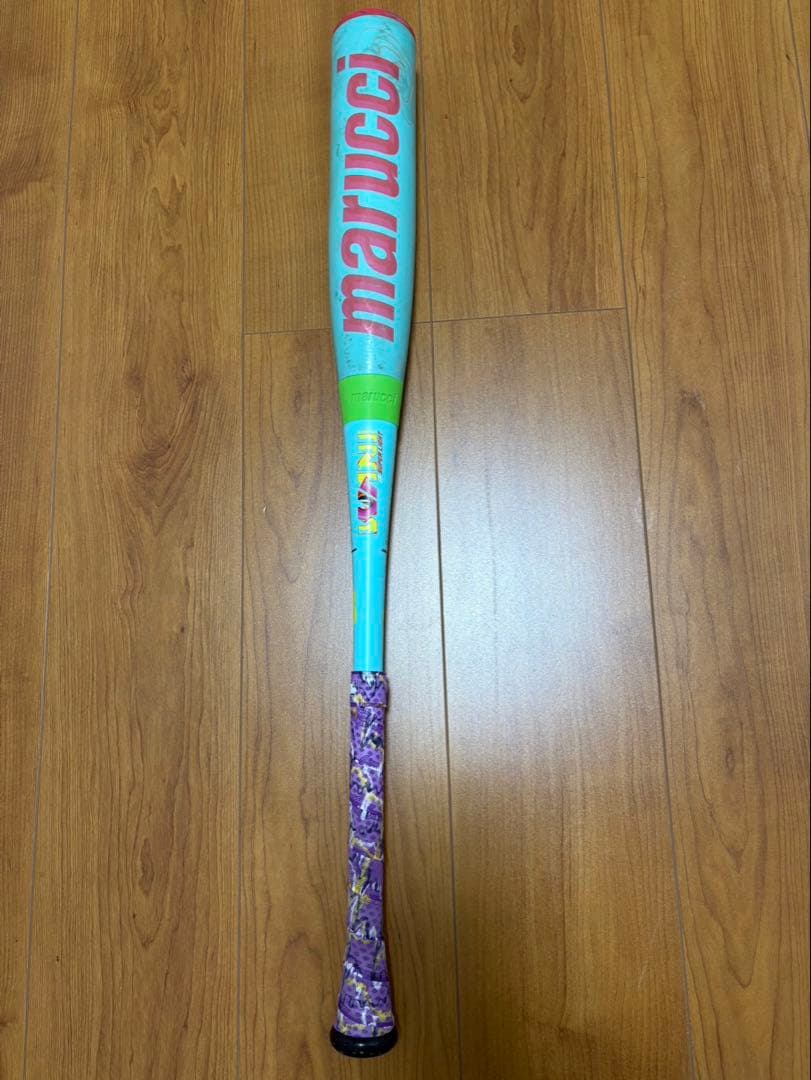 marucci ワニクラッシャージュニアスーパーライト74センチバットケース付き