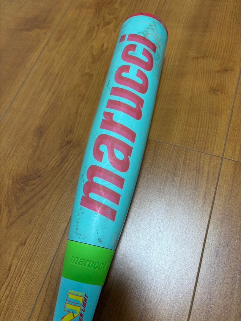 marucci ワニクラッシャージュニアスーパーライト74センチバットケース付き