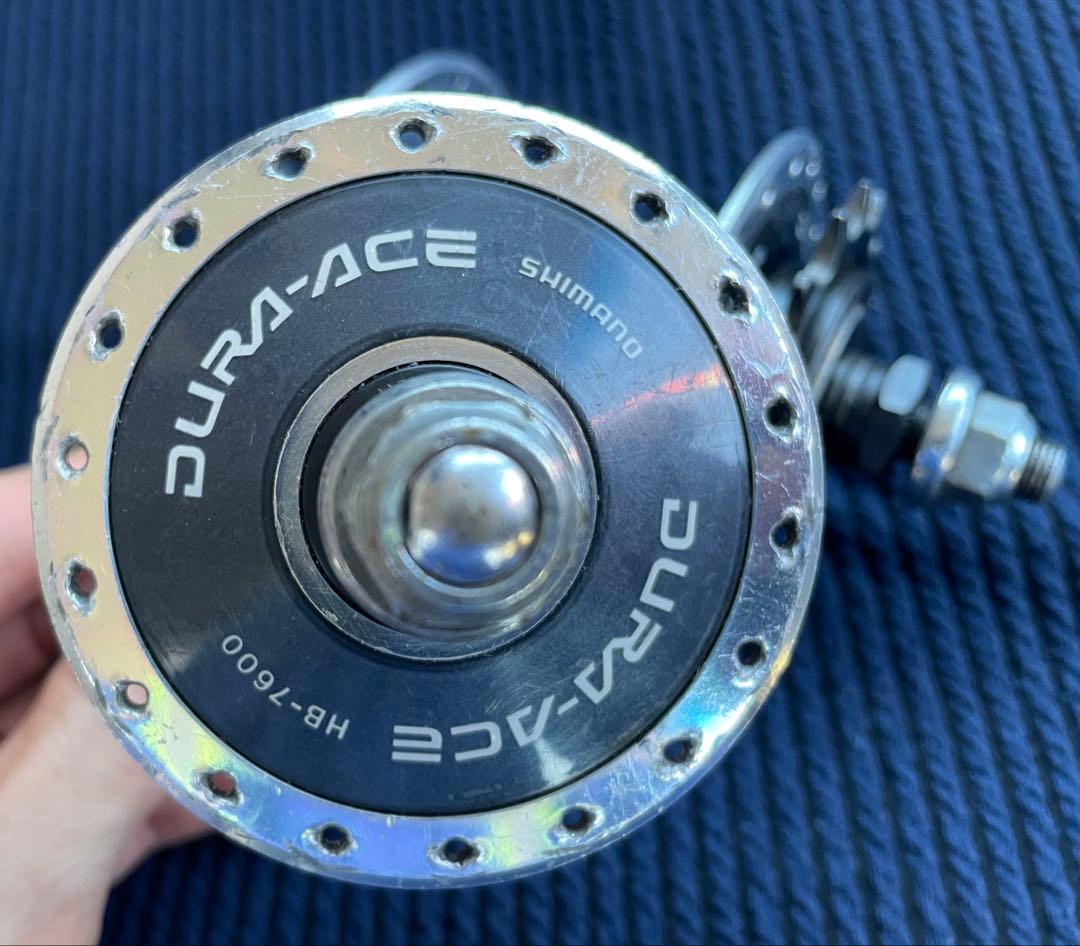 NJS SHIMANO DURAACE ハブ　36H 120mm競輪　ピスト