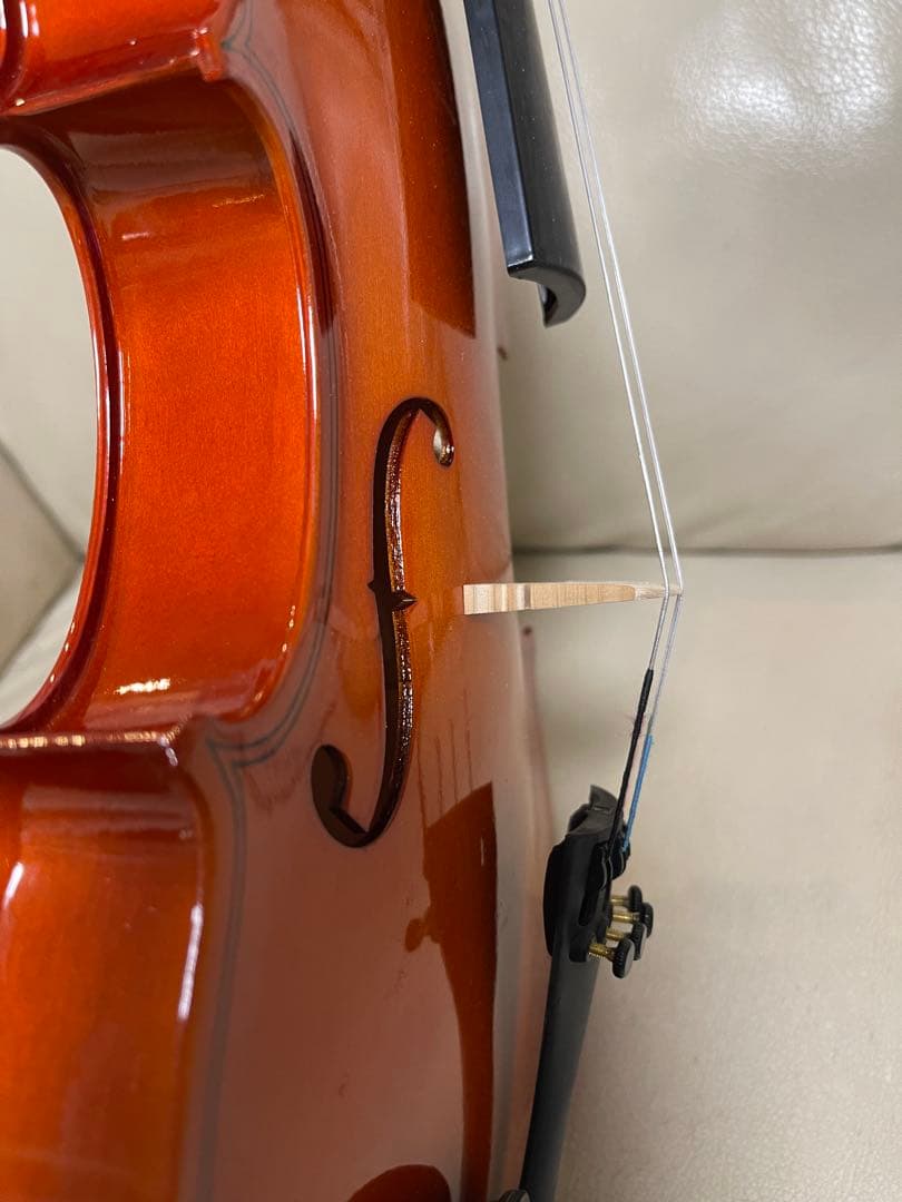 【バイオリンセット 4/4】ケース・弓・替え弦・松脂付き