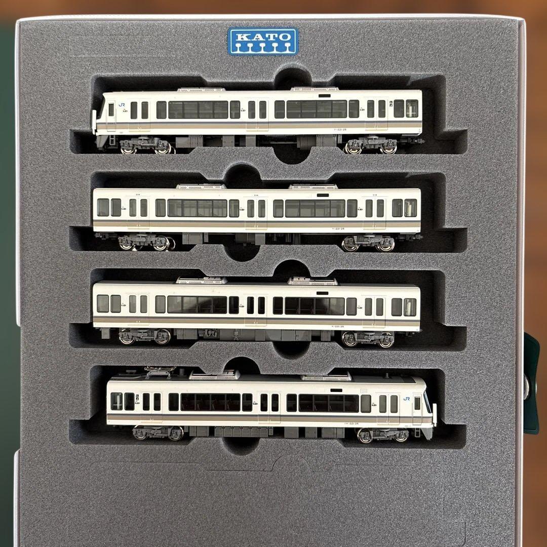 KATO 221系 8両編成セット＋4両　室内灯装備済み