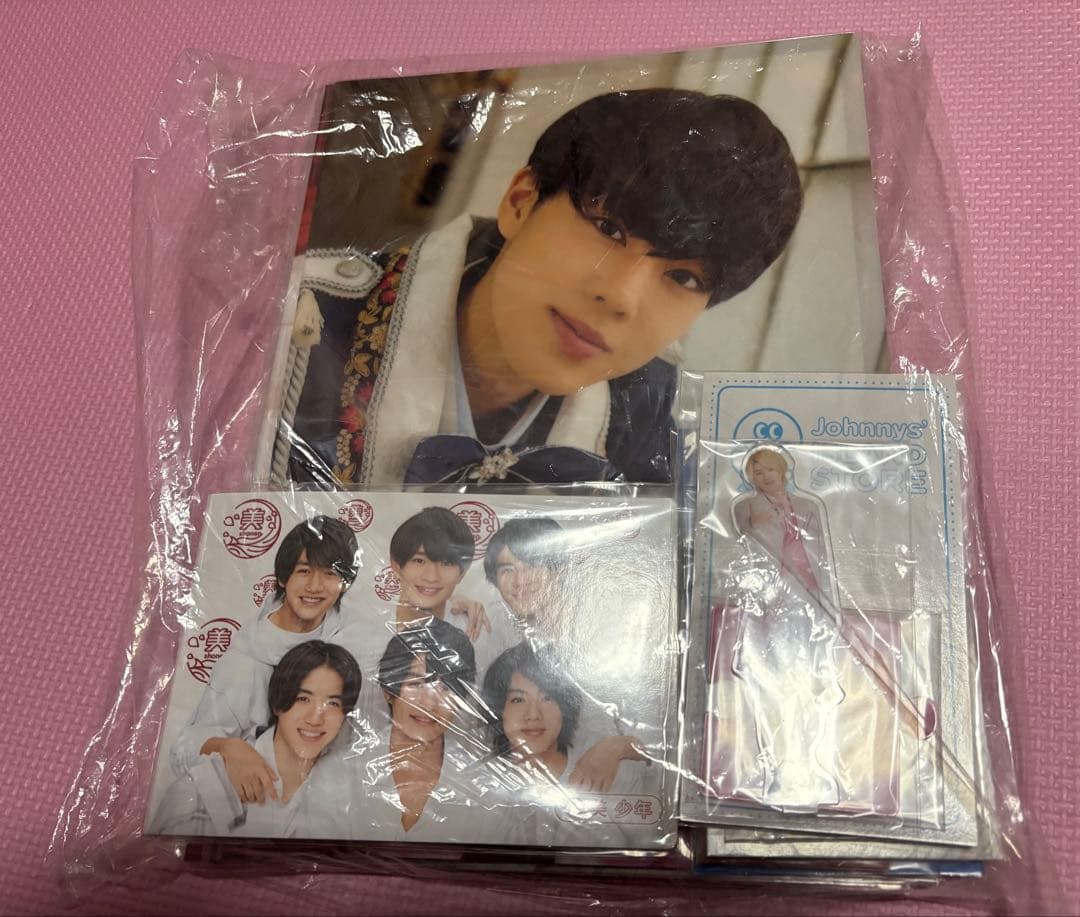 佐藤龍我　ACEesエイシーズ美少年公式まとめ売りグッズセットジャニーズ DVD