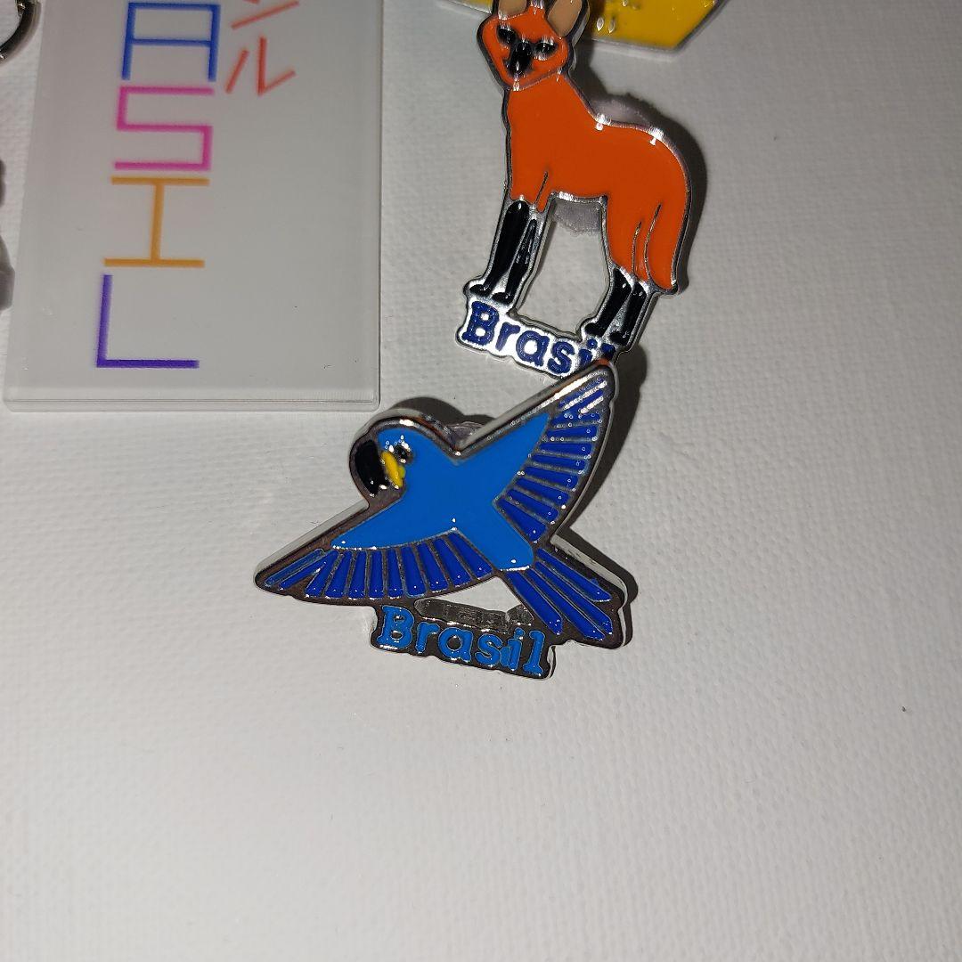 【プロフご一読】ゆき専用 ブラジル館 ピン \"2セット\" 非売品 大阪関西万博