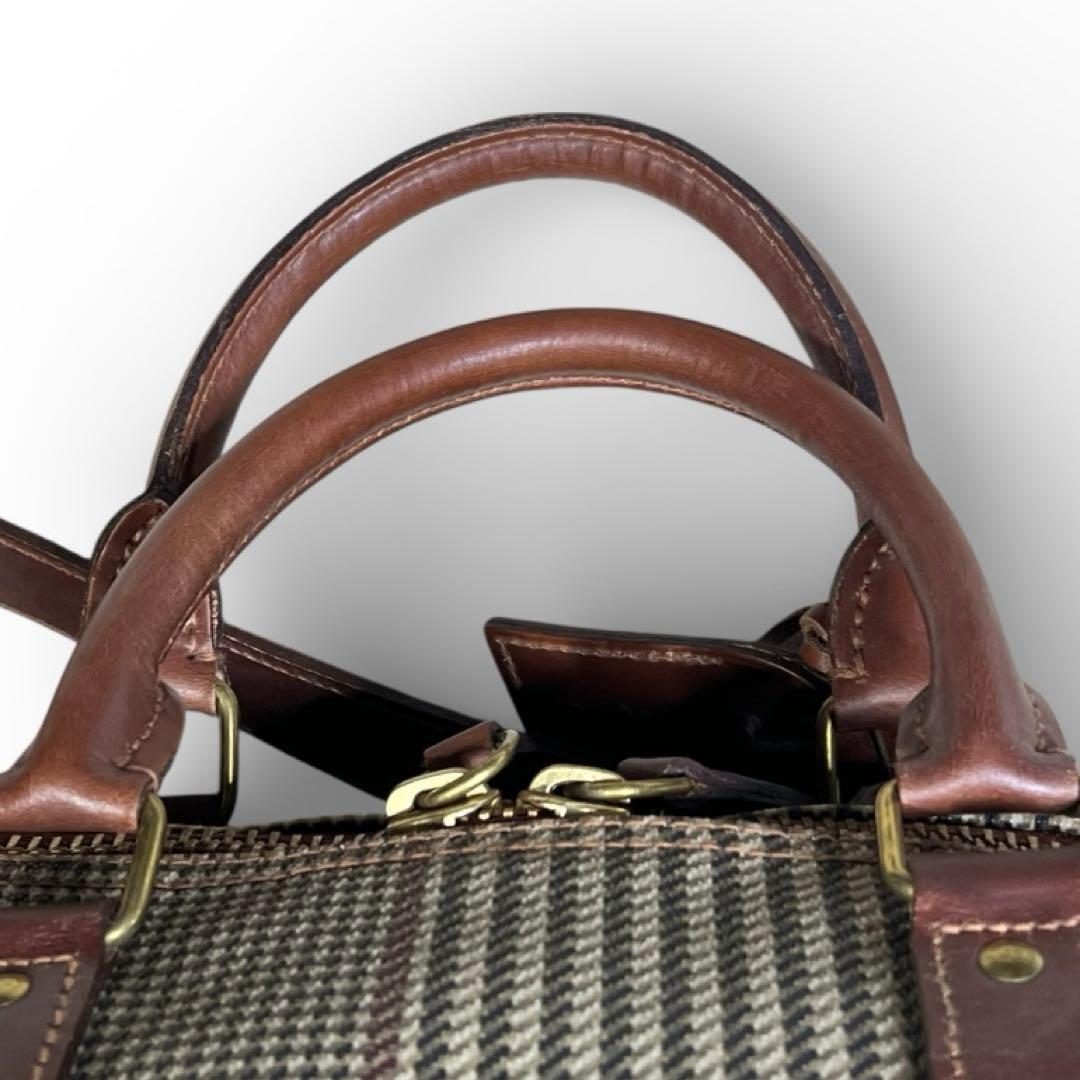 極美品 POLO Ralph Lauren ボストンバッグ ショルダー旅行 鍵付