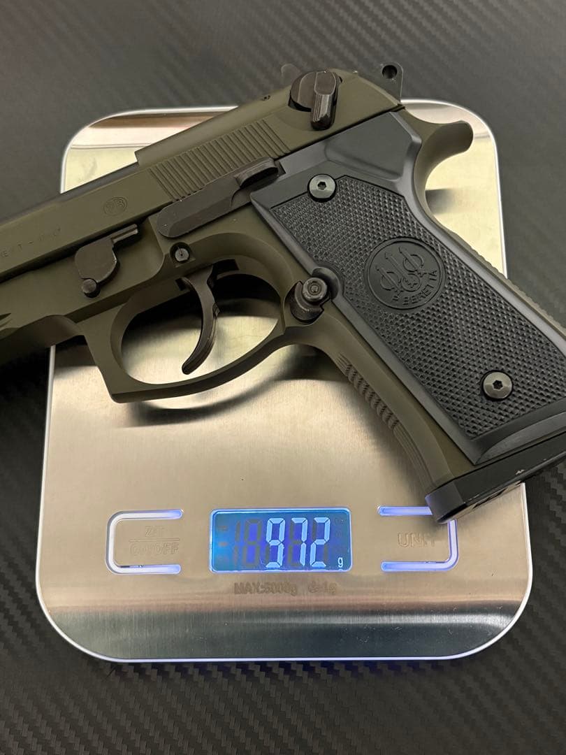 ウエスタンアームズ　ベレッタM9A1　OD　ガスガン