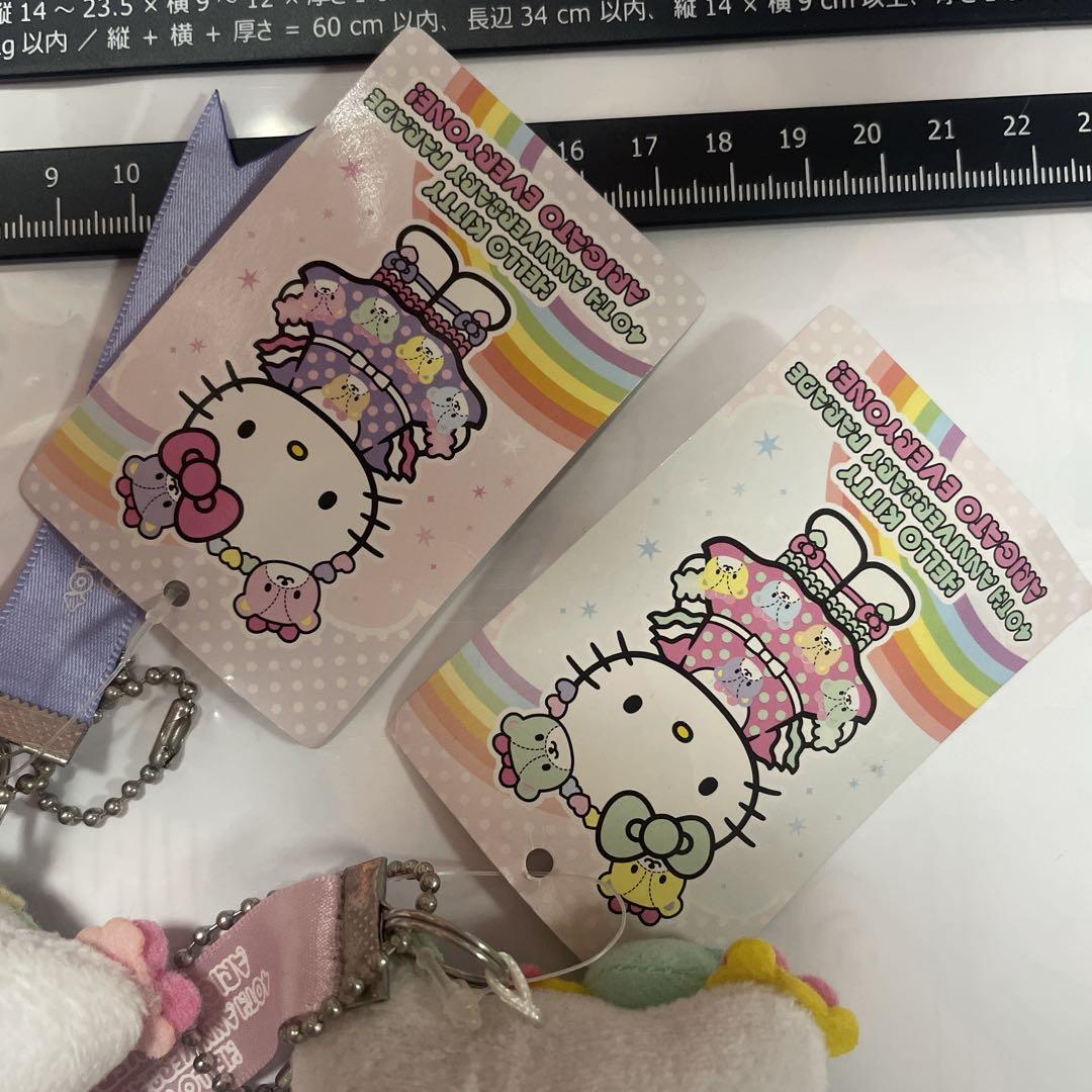 ハローキティ♡40th激レア♡マスコット♡キティ＆ミミィ♡