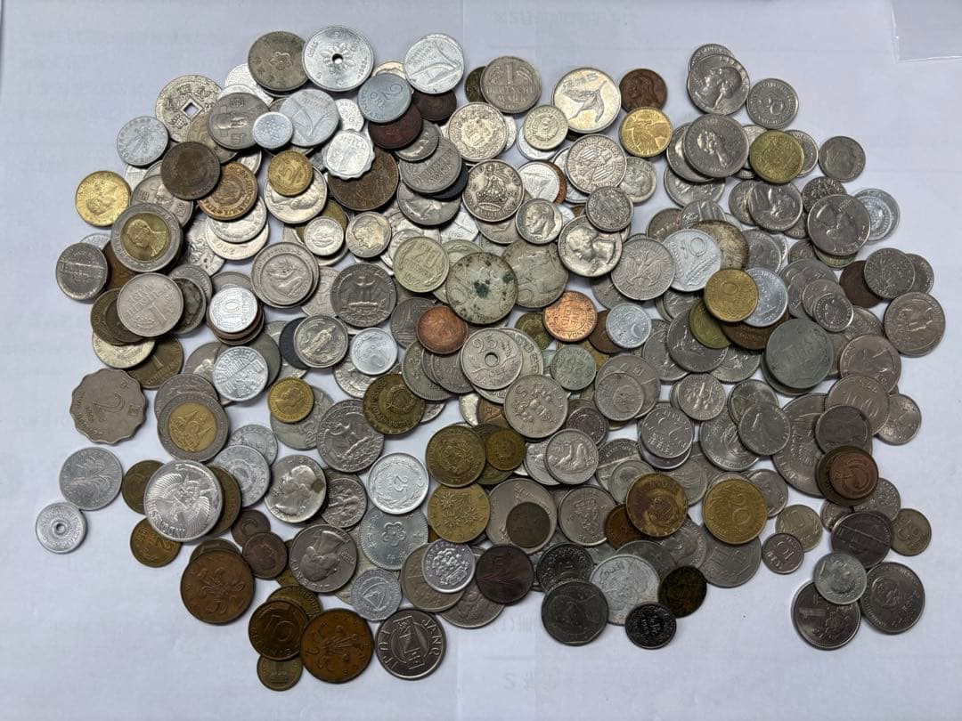 外貨 古銭 まとめ売り