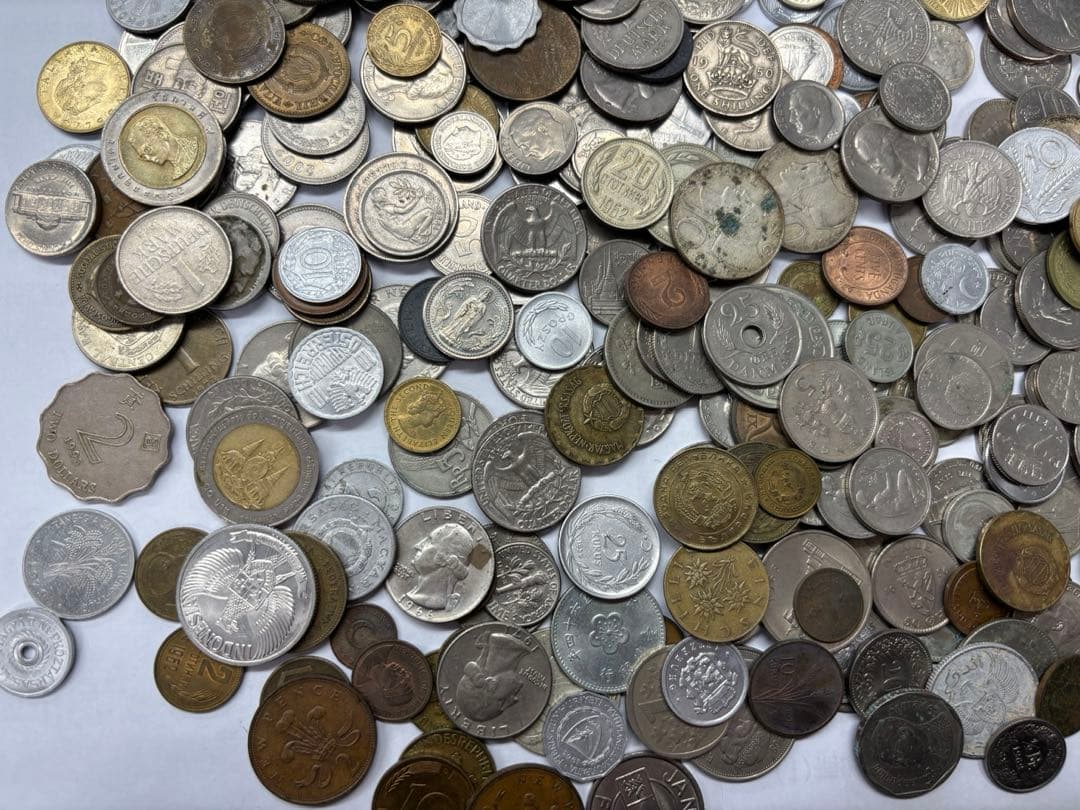 外貨 古銭 まとめ売り