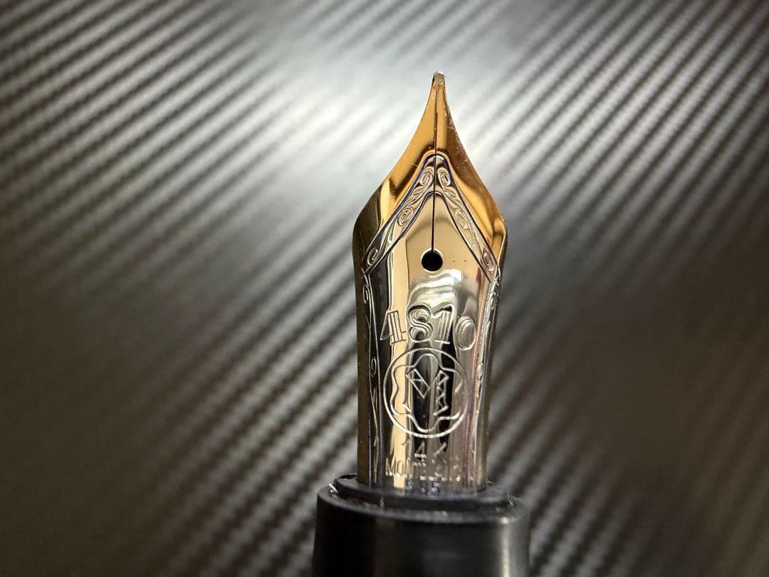 モンブラン マイスターシュテュック ル・グラン 146 中白 万年筆 F 細字