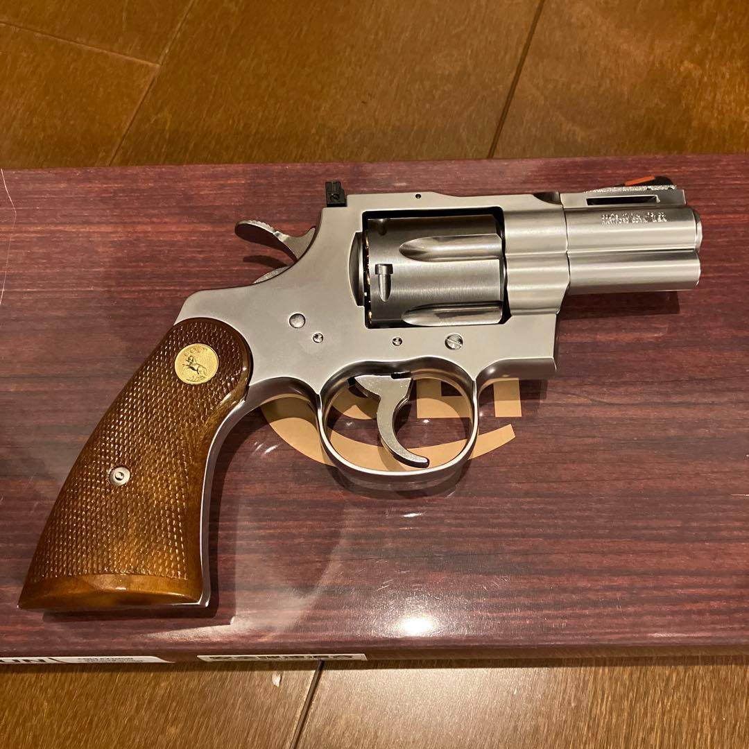 ☆お値下げ☆ タナカ　コルトパイソンRモデル　2.5インチ　ステンレス　ガスガン